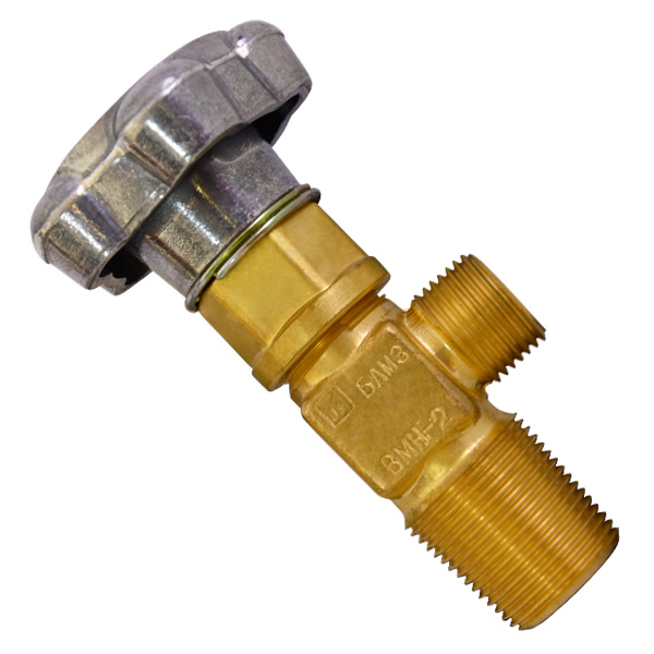 картинка - Вентиль метановый ВМН-2 (наполнительный), БАМЗ