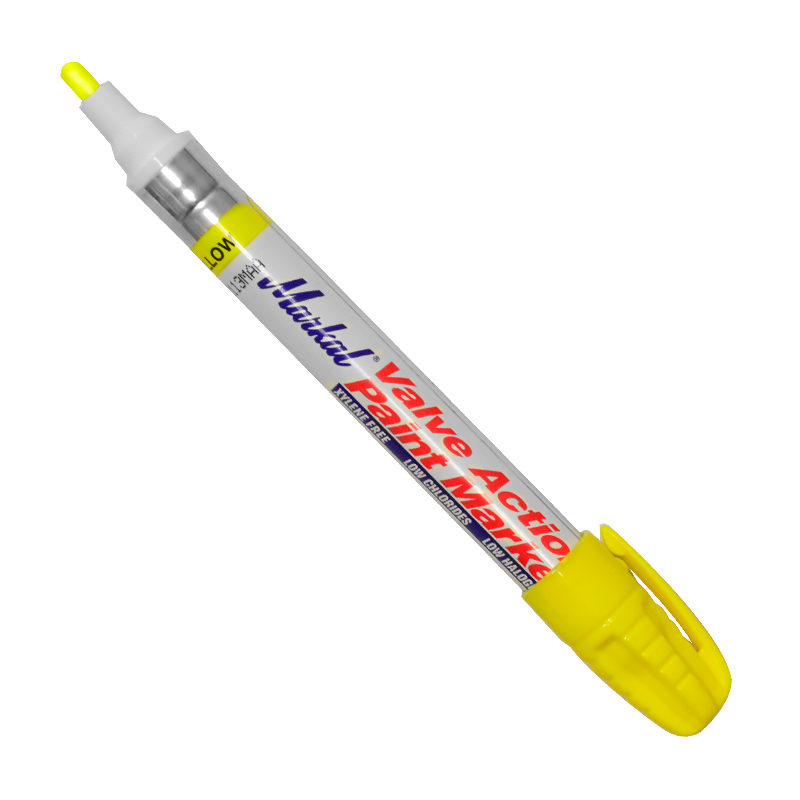 картинка - Маркер на основе жидкой краски Valve Action Paint Marker (желт., 96821)