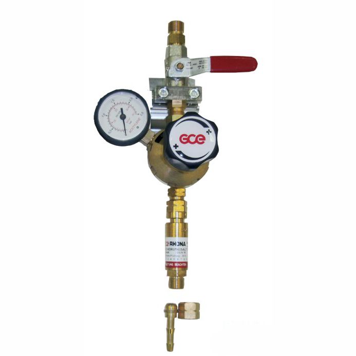 картинка - Uniset+FBA Ацетилен; -/1,5 бар; вх. G3/8"LH, вых. G3/8"LH