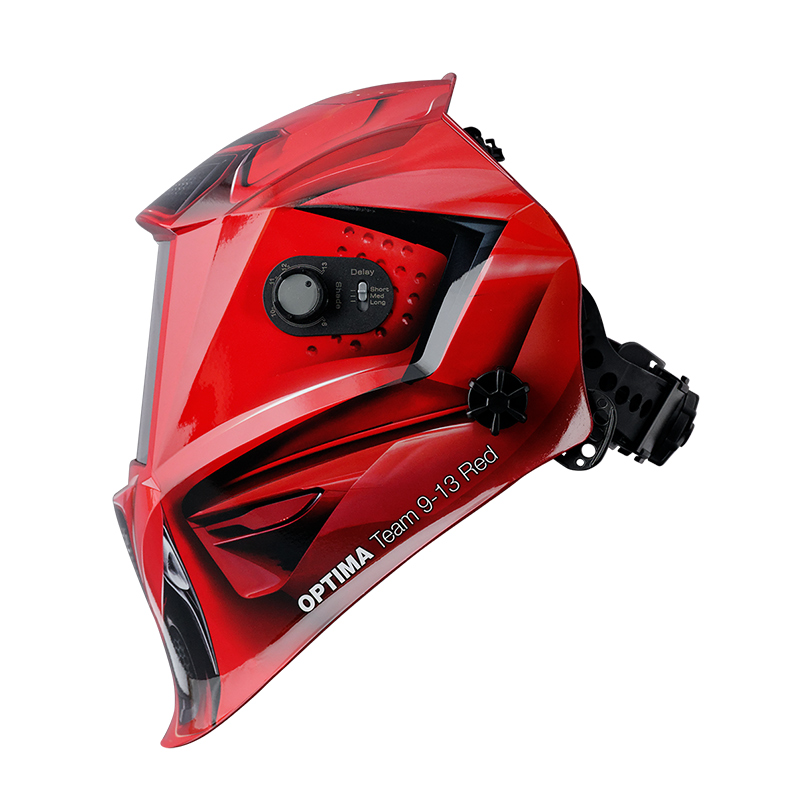 картинка - Маска сварщика FUBAG OPTIMA TEAM RED / IR 9-13B S
