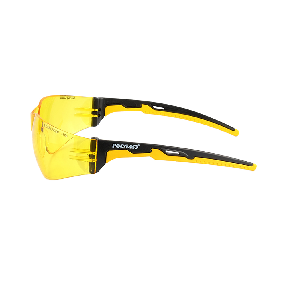 картинка - Очки защитные О15 HAMMER ACTIVE CONTRAST Strong Glass (2-1,2 PC) открытые, СОМЗ