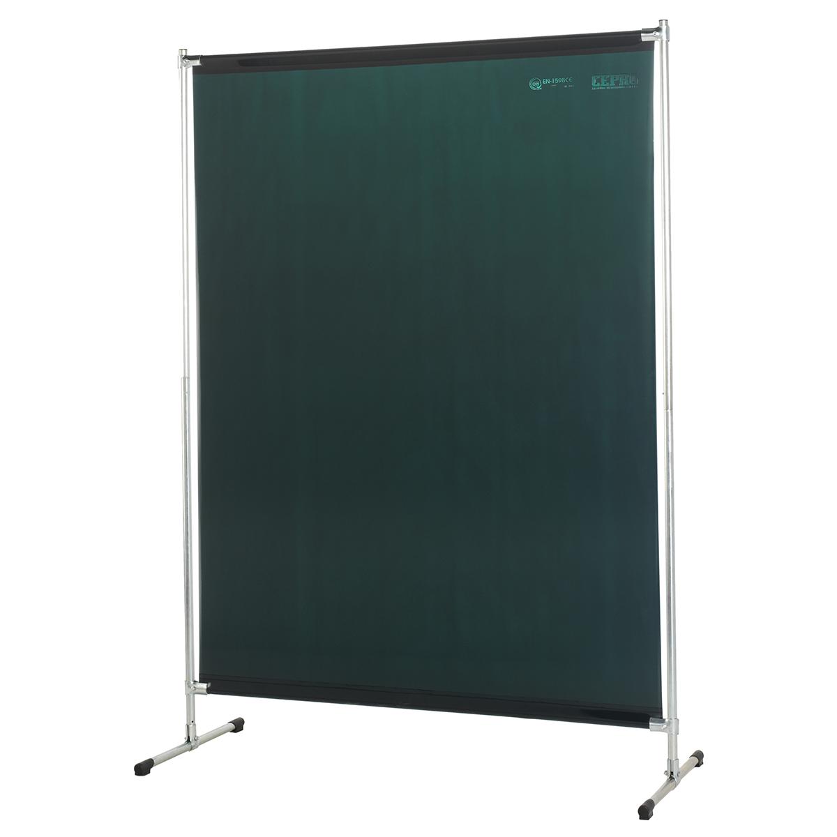 картинка - Защитный сварочный экран GAZELLE "GREEN-6" 140х200см с зелёной шторой