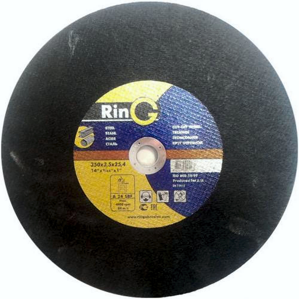 картинка - Круг отрезной 41 14А 350х3,5х25.4, RinG